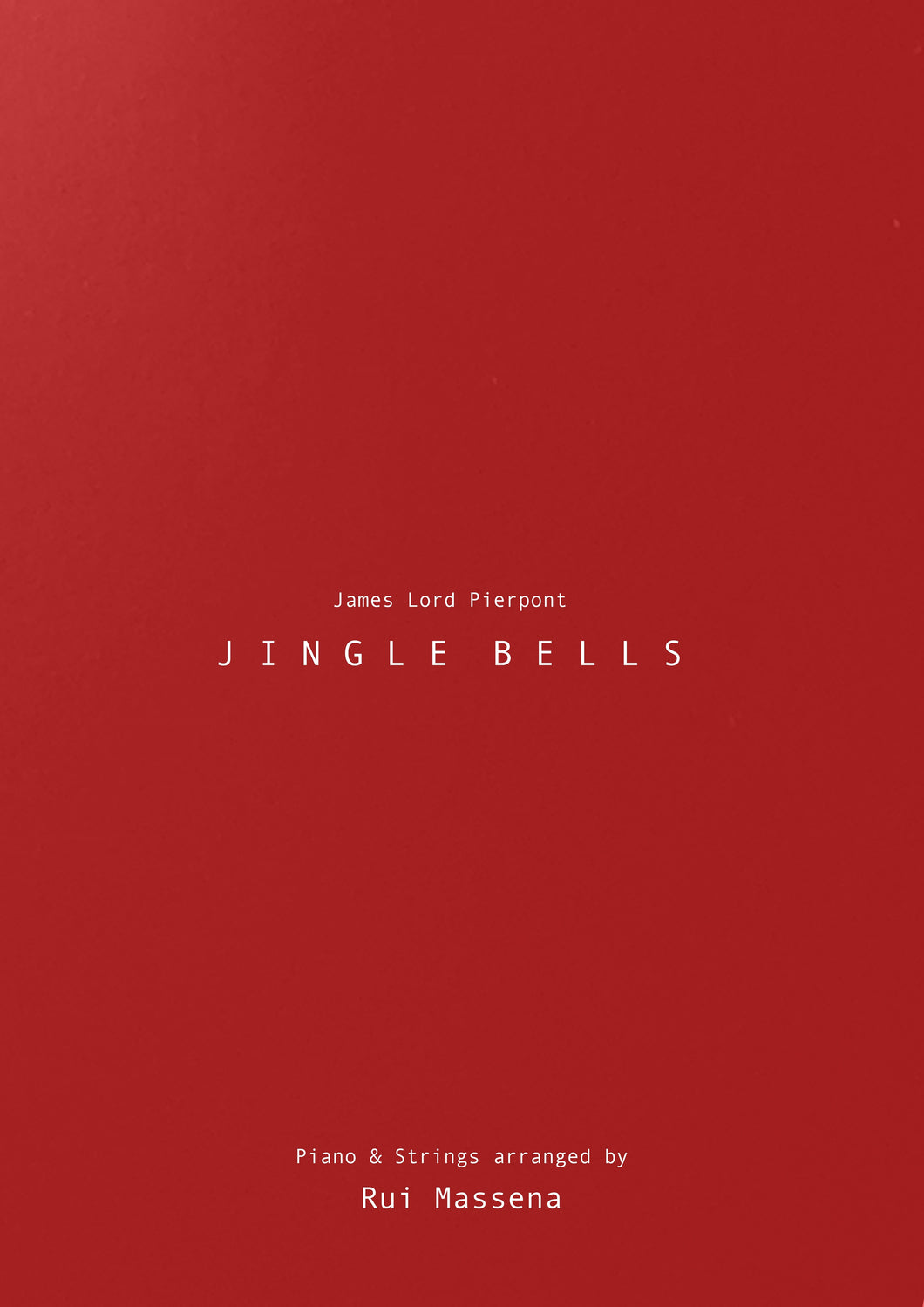 JINGLE BELLS - PIANO & STRINGS - Digital Score